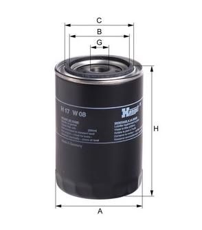 [HENGH17W08] Oliefilter