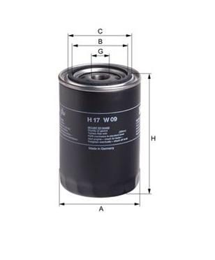 [HENGH17W09] Oliefilter