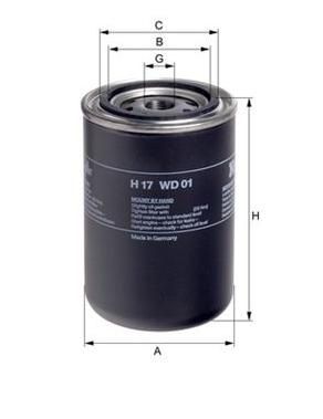 [HENGH17WD01] Filtre hydraulique