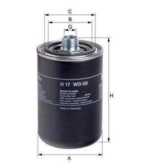 [HENGH17WD03] Filtre hydraulique
