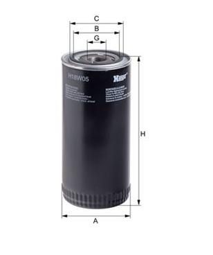 [HENGH18W05] Filtre hydraulique