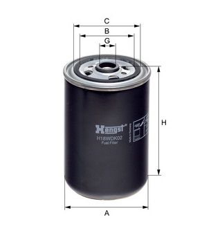 [HENGH18WDK02] Filtre à carburant