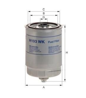 [HENGH193WK] Filtre à carburant