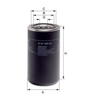 [HENGH19WD03] Filtre hydraulique                          (Transm.)