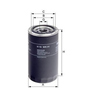[HENGH19WK01] Filtre à carburant