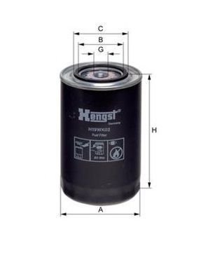 [HENGH19WK02] Filtre à carburant