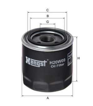 [HENGH20W09] Oliefilter