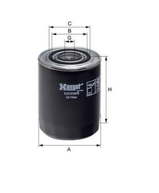 [HENGH210WN] Oliefilter