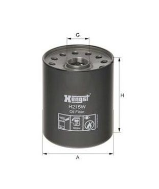 [HENGH215W] Filtre à huile