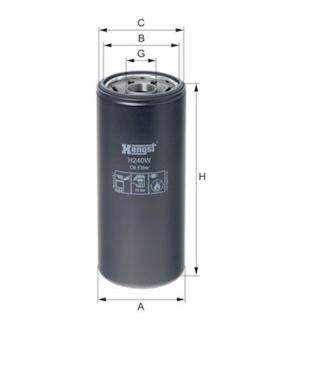 [HENGH240W] Filtre à huile