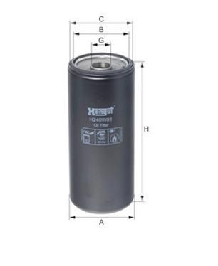 [HENGH240W01] Filtre à huile