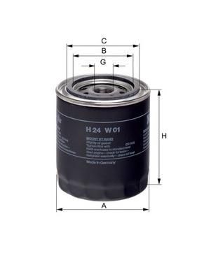 [HENGH24W01] Oliefilter