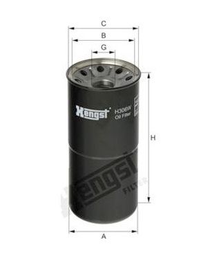 [HENGH306W] Filtre hydraulique