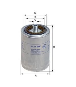 [HENGH34WK] Filtre à carburant