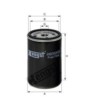 [HENGH60WK08] Filtre à carburant