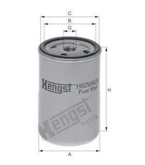 [HENGH60WK09] Filtre à carburant