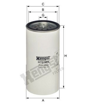 [HENGH701WK] Filtre à carburant