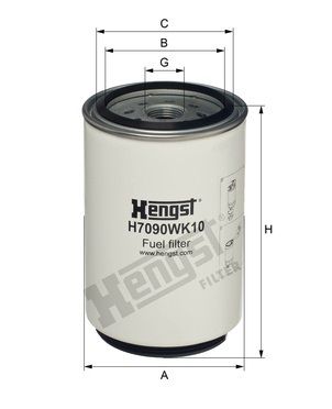[HENGH7090WK10] Brandstoffilter