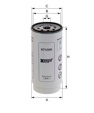 [HENGH710WK] Filtre à carburant
