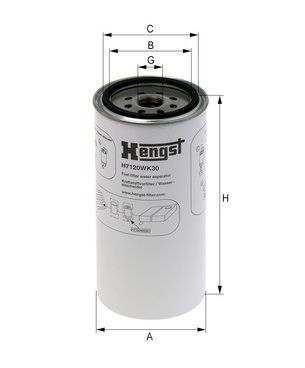 [HENGH7120WK30] Filtre à carburant