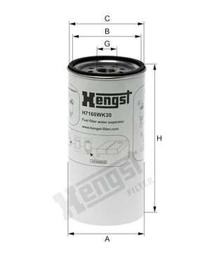 [HENGH7160WK30] Filtre à carburant