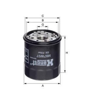 [HENGH97W07] Oliefilter
