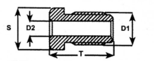 [HITEH 9117] Remleidingnippel M10x1.00mm