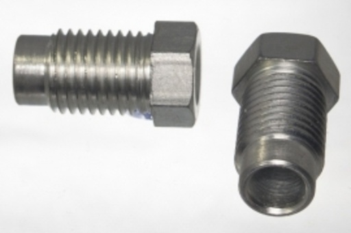 [HITEH 9130] Remleidingnippel 7/16"x 20 UNF