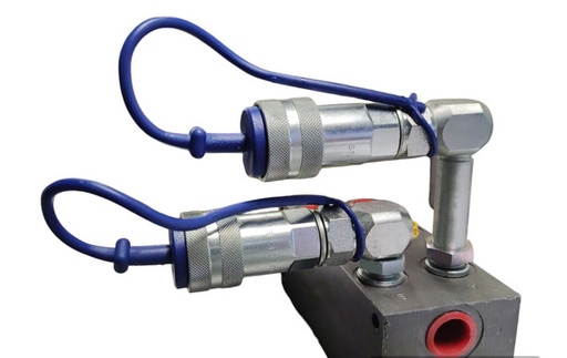 [HYDRDC038G012F001] Set snelkop.1/2 met adaptors