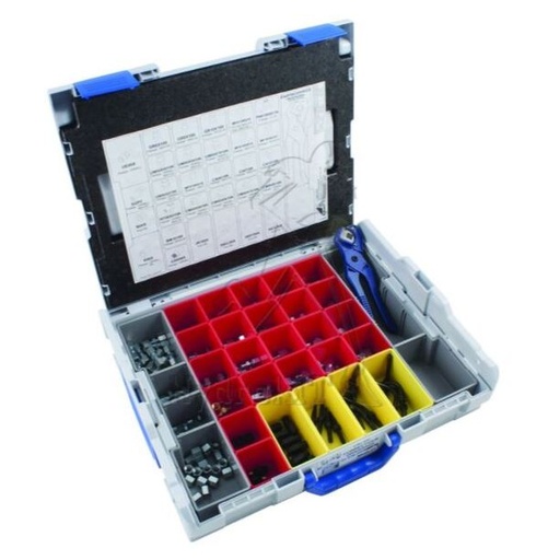 [HYDREALGRAIMIXT1] Valise de connectiques graissage complète 1/8G M6x100 M8x100 M10x100