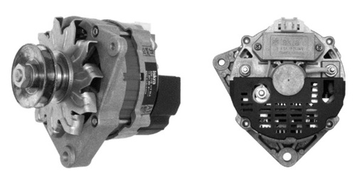 [ISKRIA0208] Alternator Mahle MG374  14V - 55 A - Links draien
