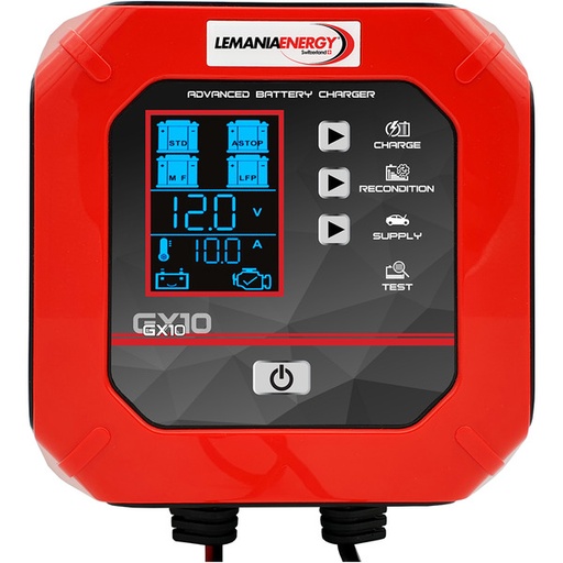 [LEMAGX10] Batterijlader 12V - 10A