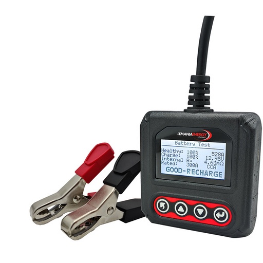 [LEMAT3] Battijtester 12V voor loodbatterijen en Lithium-ion