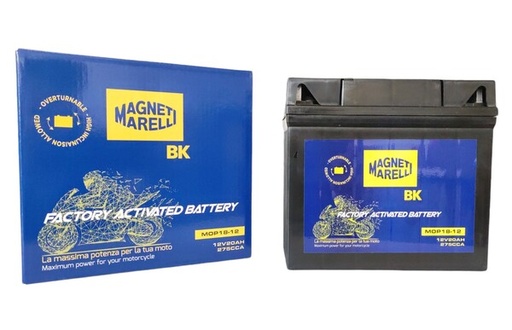 [MAGNMOP18-12] Batterij 12V - 20AH 275CCA - 181 x 76 x 167 - Plus rechts