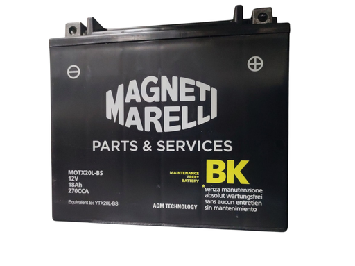 [MAGNMOTX20L-BS] Motobatterij - 12V - 18Ah - 175x87x155
