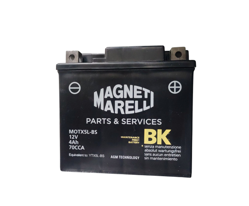 [MAGNMOTX5L-BS] Mottobatterij 12V - 4Ah - 114x71x106
