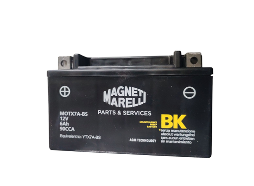 [MAGNMOTX7A-BS] Motobatterij 12V - 6Ah - 150x87x 94