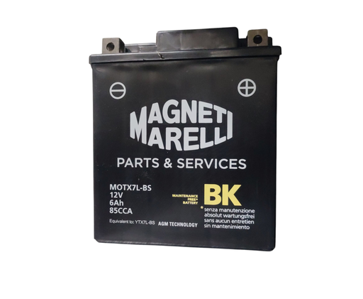 [MAGNMOTX7L-BS] Motobatterij 12V - 6Ah - 114x71x131