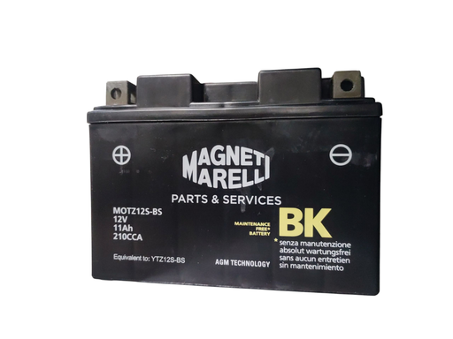 [MAGNMOTZ12S-BS] Motobatterij 12V - 11Ah - 150x87x110