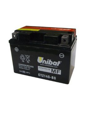[MAGNMOTZ14S-BS] Batterij 12V - 12AH - 150 x 87 x 110 - Plus links