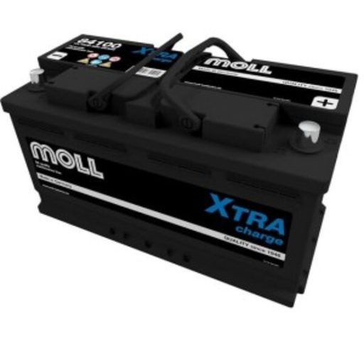 [MOLL84100] Batterij 100Ah 900A 353x175x190mm (=600.38SMF)