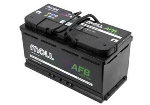 [MOLL86096] Batterij AFB 96Ah - 353x175x190 - Plus rechts
