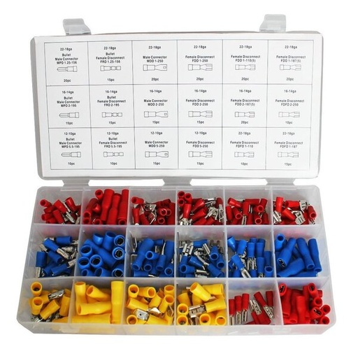[PACAFD-6051] Assortiment kabelschoenen - 280 st