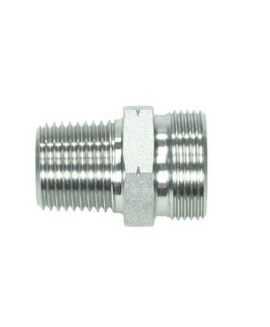 [RAST7512-L0604] Rechte koppeling mannelijk (06L - M12x1,5) x mannelijk (1/4" NPT)