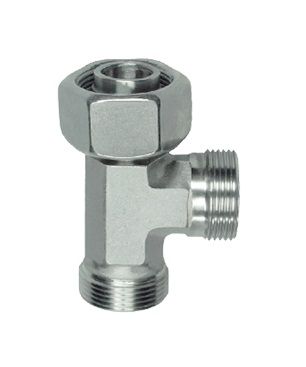 [RAST7595-S1414] Raccord union Té male 14S - male 14S - femelle 14S - M22x1,5