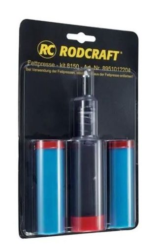 [RODC8150] Pompe à graisse manuelle avec 2 recharges    