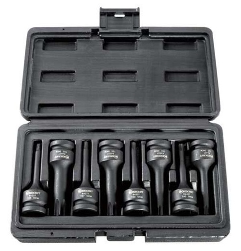 [RODCRS438T] Doppen torx set 1/2 - TORX T25-T27-T30-T40-T 45-T50-T55-T60