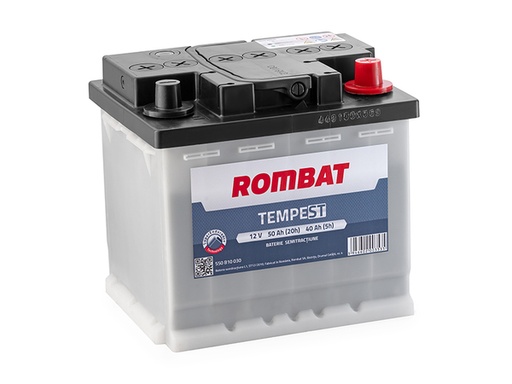 [ROMBSTL1550] Batterij met zuur - 50Ah - 207x175x190