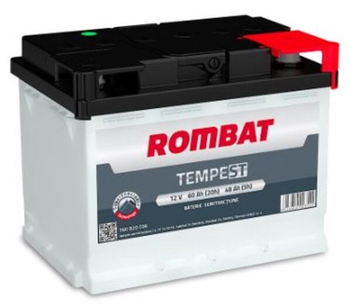 [ROMBSTL2560] Batterij semi tractie - 60Ah - 242x175x190