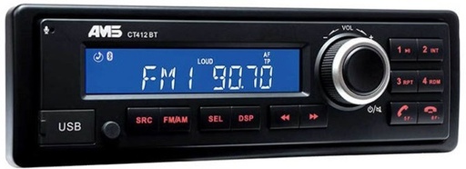 [VDOOCT412] Autoradio MP3/USB/SD - Profondeur 90 mm